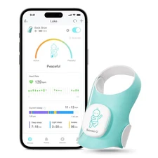 Smart Sock Shoe Baby Monitor - Track Baby’s Heart Rate, Movement and Sleep, I...