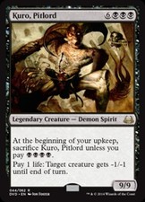 Kuro, Pitlord - Light Play MTG Duel Decks Anthology: Divine vs Demonic