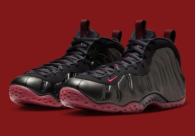Nike Air Foamposite One Black Red Mens Size 7 IB2219-001 NEW Authentic Nike Air Foamposite One Black Varsity Red IB2219-001 Men main image 2