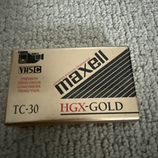 Maxell MAX203010 High Grade VHS-C Videotape Cassette