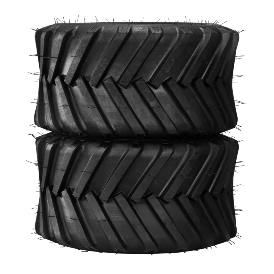 Two 18x8.50-8 Lawn & Garden Mower Tractor Turf Tires 6 Ply 18x8.5-8 Tubeless