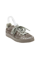 Rag Bone Womens Velvet Low Top Lace Up Sneakers Beige Green Size 38 8
