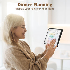 10.1 Inch Digital Calendar Chore Chart   Interactive Touchscreen, Smart Famil...