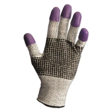 KleenGuard 97432CT 240 mm G60 Purple Nitrile Gloves - L, BK/WT (12 PR/CT) New