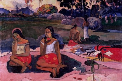 Frühling der Wunder Gauguin 1894 Kunstdruck Poster Wanddeko Interieur Trend Ziffer