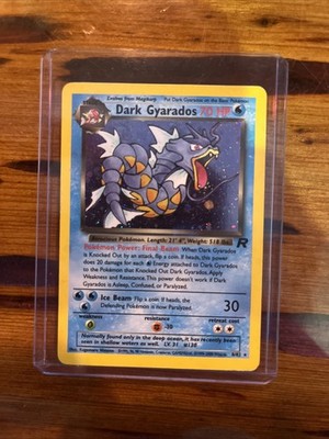 Dark Gyarados 8/82 Team Rocket Holo