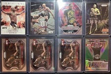 Jon Jones UFC 🐐 2021 2022 Prizm Lot Green Prizm, Insert, Panini, Origins 8x