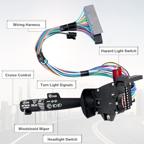 Aazon.co: Ulti-Function Cobination Turn Signal, Wiper, Washers - View #2