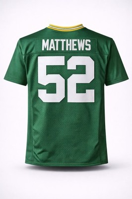 Clay Matthews - Unsigniertes Custom Vintage Football Jersey Trikot