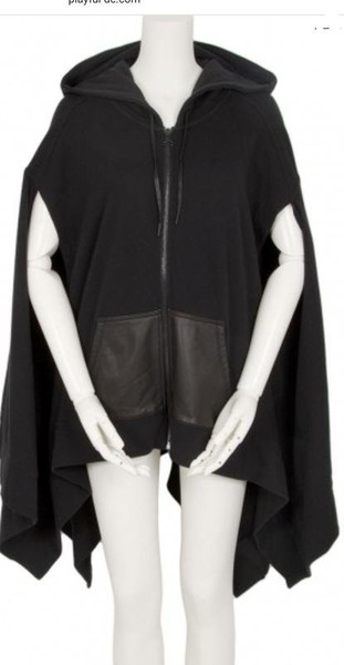 Women Alexander Wang Poncho Black One size