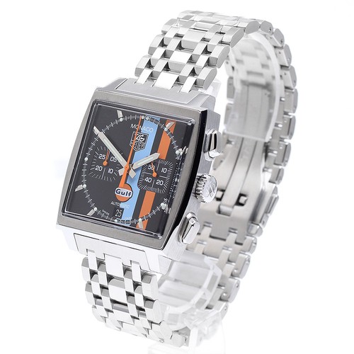 TAG HEUER Monaco Gulf limited to 4000 pieces CW211A.FC6228 AT Men's Watch_900124 - Picture 2 of 6