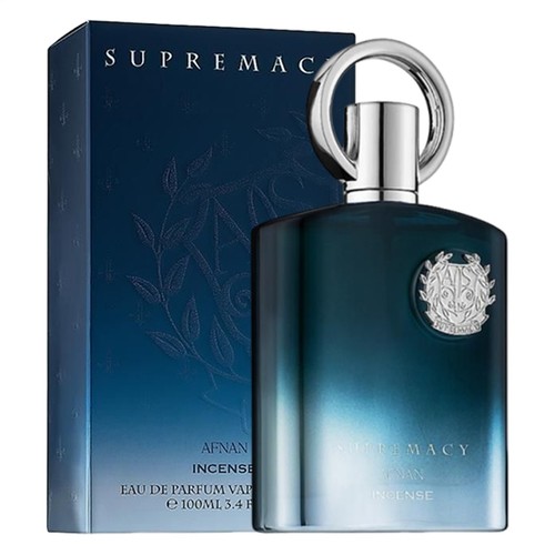 Supremacy Räucherstäbchen von Afnan 3,4 Oz. Eau de Toilette für Herren Neu im Karton