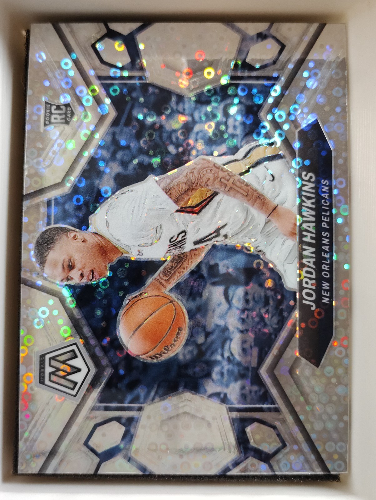 2023-24 Panini Mosaic - Rookies Jordan Hawkins #243 Fast Break Silver