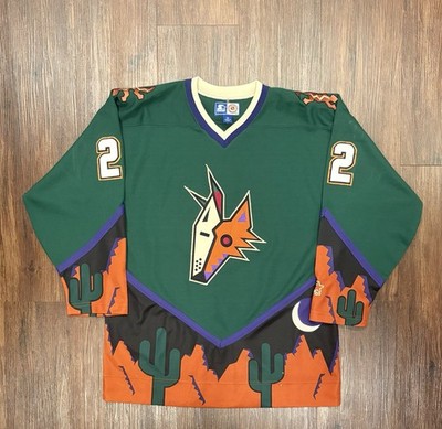 Rick Tocchet #22 Phoenix Coyotes Starter Peyote 3rd Alternate NHL