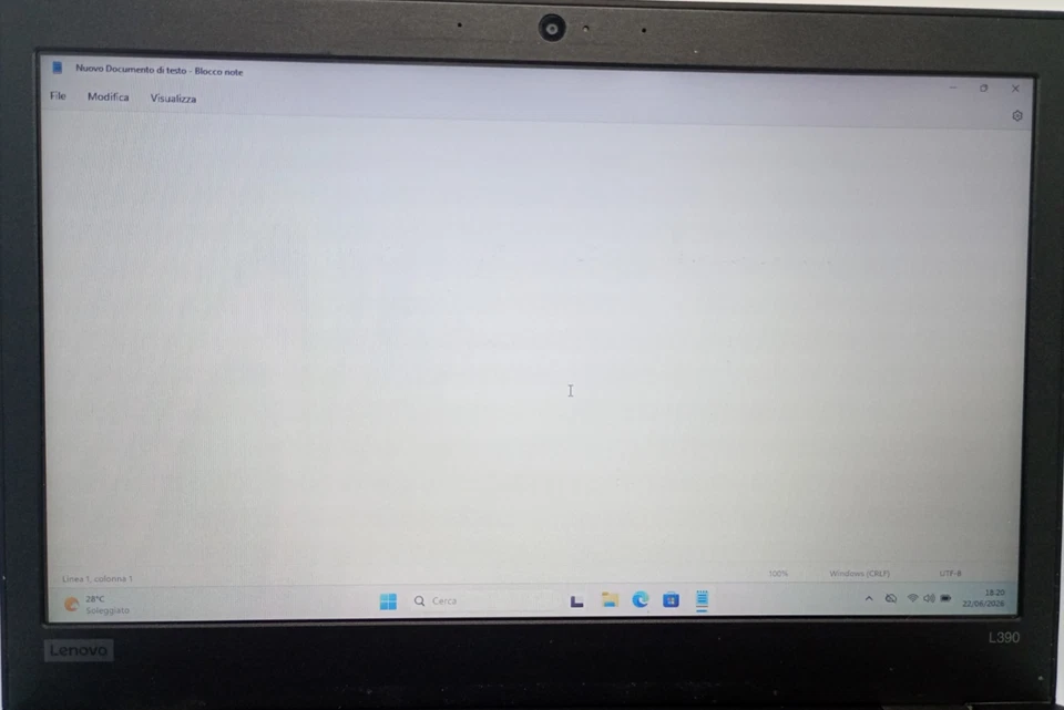 Lenovo ThinkPad L390 · i3-8145U · 8GB · 256GB, foto 4 di 5