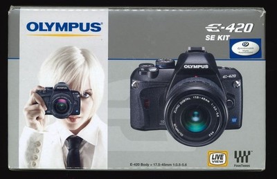 Olympus E-420 SE-KIT - schwarz - in Originalverpackung