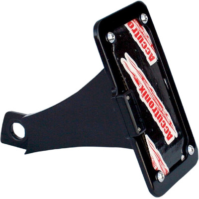Accutronix Indian Side Mount License Plate Frame Black LED LPF092HVB