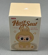 Pop Mart The Monsters Labubu Have A Seat Vinyl Plush Blind Box 2024 New Sealed