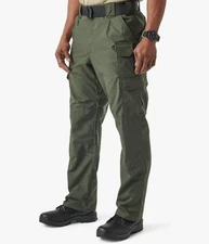74273 5.11 Tactical Mens Regular Fit Taclite Pro Ripstop Cargo Pants 28x30 Green