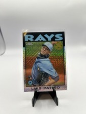 2021 Topps Update Series - Silver Pack 1986 Topps Chrome Baseball Luis Patino RC
