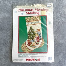 Dimensions Christmas Morning Stocking Cross Stitch Kit 8429 1992