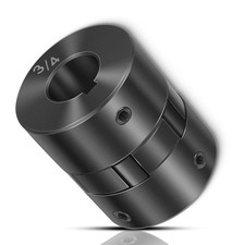 1/2" to 3/4" L075 Flexible 3-Piece L-Jaw Coupling Set  Buna-N NBR Rubber Spider