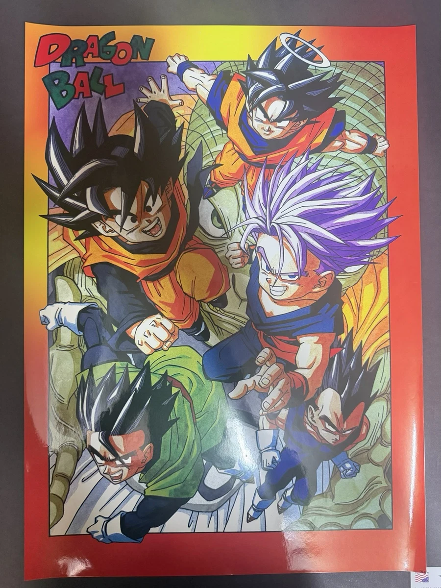 Dragon Ball Z Poster In Collectible Dragonball Z Anime Items for