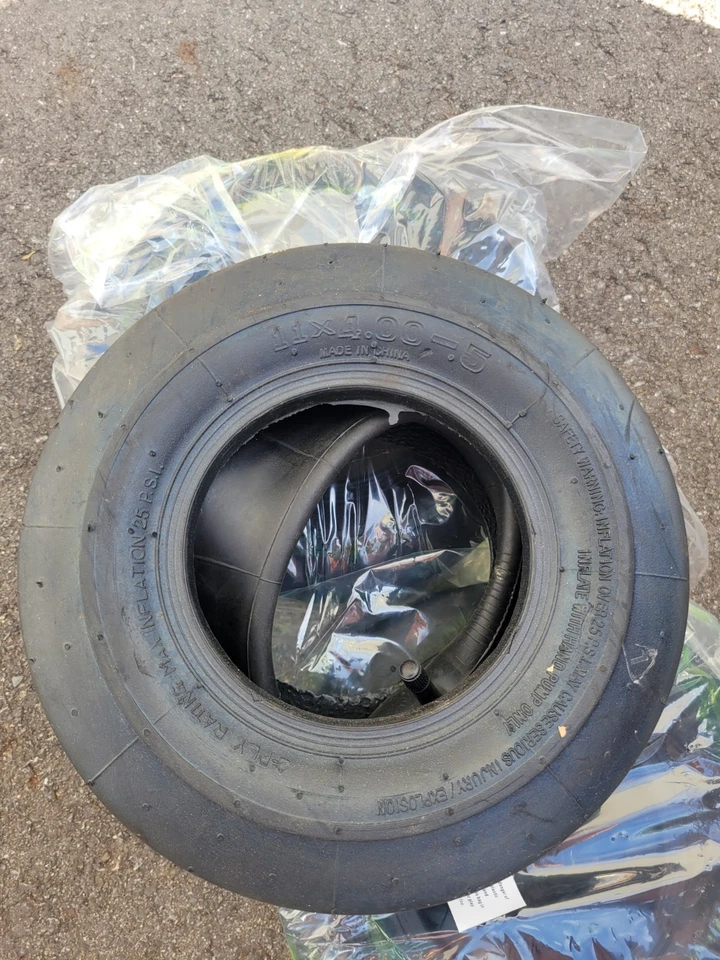 Neumático cortacésped Marathon 20411. "Juego de 2 11x4,00-5""" Foto 4 de 4