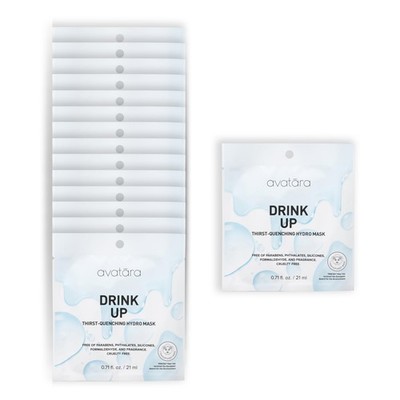 - Drink Up Facial Mask 15 Sheets, Hydrating Mask, Sheet Masks with Aloe Vera ...