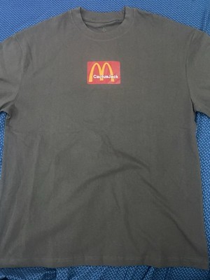 Travis Scott Cactus Jack x McDonald's Brown Shirt Size L