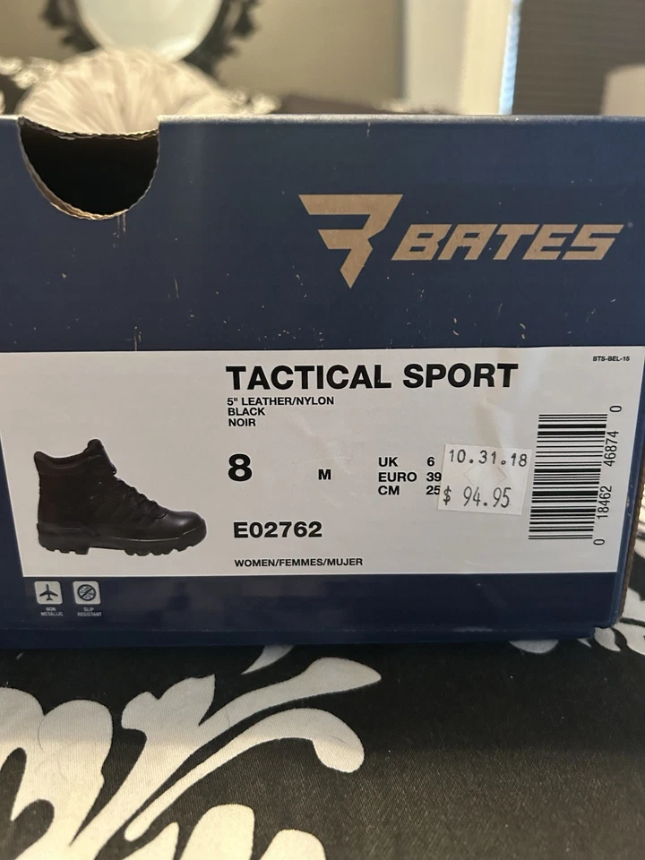 BOTAS EMT PUNTERA ACERO NUEVAS EN CAJA TALLA 8 Foto 2 de 4