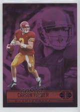 2022 Panini Chronicles Draft Picks Illusions Purple 24/49 Carson Palmer #25 y0i