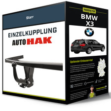 Starre Anh�ngerkupplung f�r BMW X3 01.2004-12.2010 Typ E83 Auto Hak NEU
