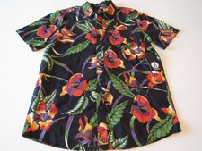 Volcom Mens Varkala Floral Classic Fit Woven SS Shirt Medium Nwt