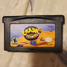 Crash Nitro Kart (Nintendo Game Boy Advance, 2003) Tested Authentic Cartridge