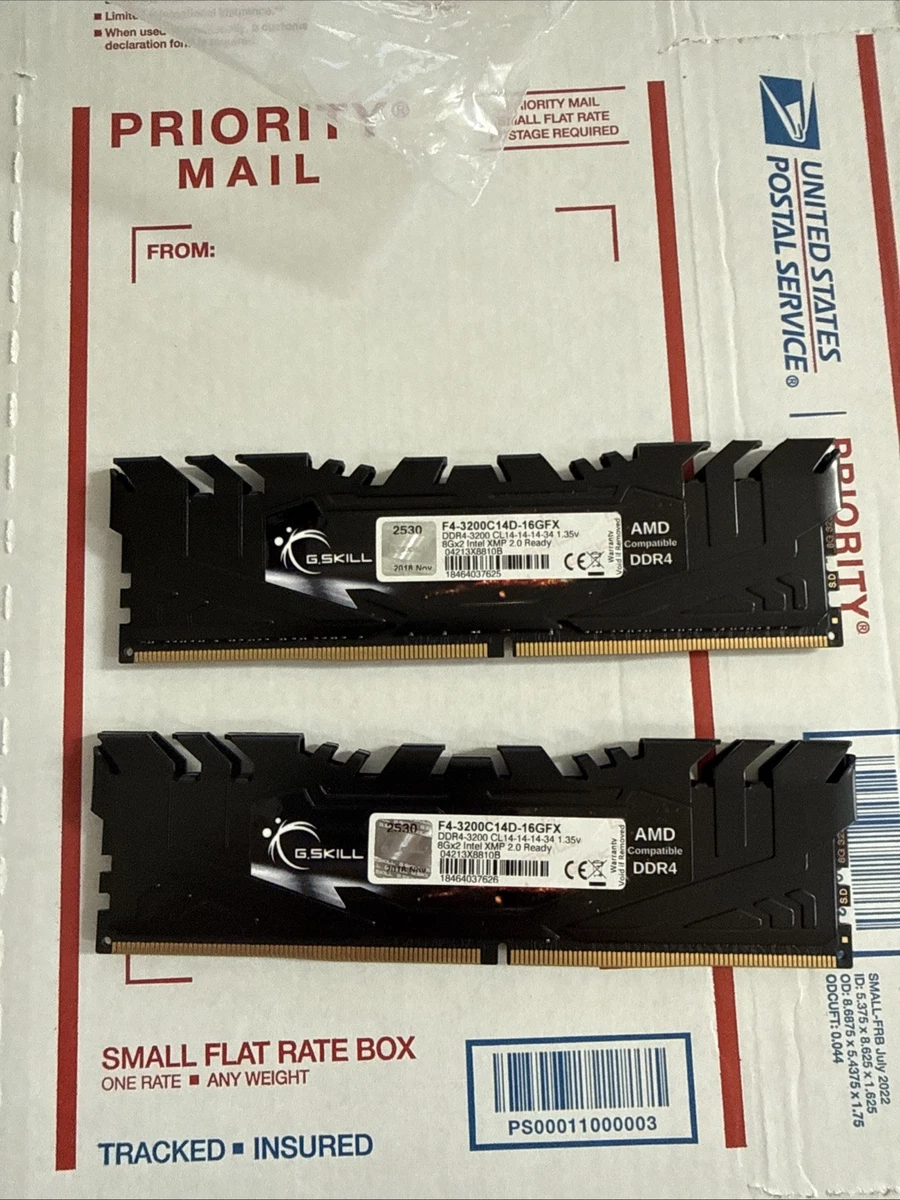 G. SKILL PC4-25600 (DDR4-3200) Bus Speed DDR4 SDRAM Memory (RAM
