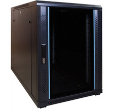 Serverschrank mit Glastür (BxTxH) 600 x 1000...