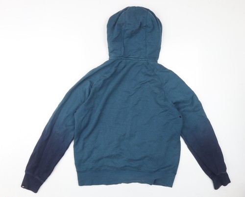 Sudadera con capucha azul cremallera completa Nike para hombre M - Imagen 2 de 12