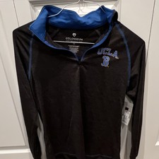 Womens Colosseum Athletics UCLA Bruins Sweatshirt Black Blue Size M