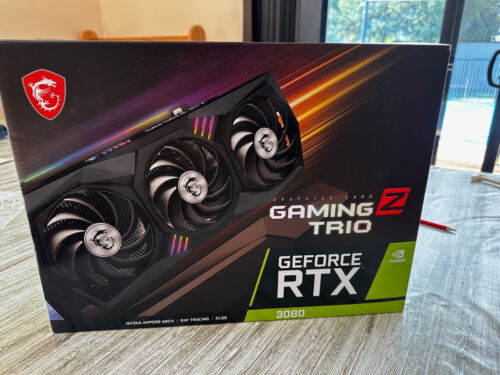 MSI GeForce RTX 3080 10GB GDDR6X Graphics Card FHR Card Perfect condition - Picture 8 of 9