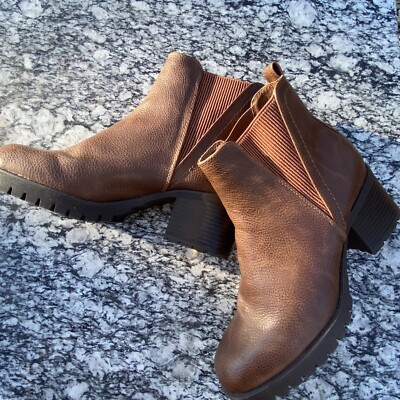 Bass Brown Great Condition Size 9 Leather Boots | eBay