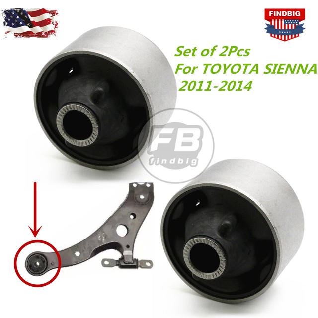 NEW LOWER CONTROL ARM BUSHING FOR TOYOTA SIENNA 20112018 (For