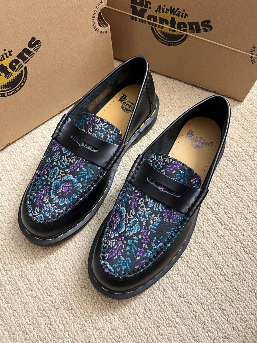 Dr. Martens Penton 花柄刺繍ローファー/革靴 Dr. Martens Penton 花柄刺繍ローファー/革靴 - メルカリ