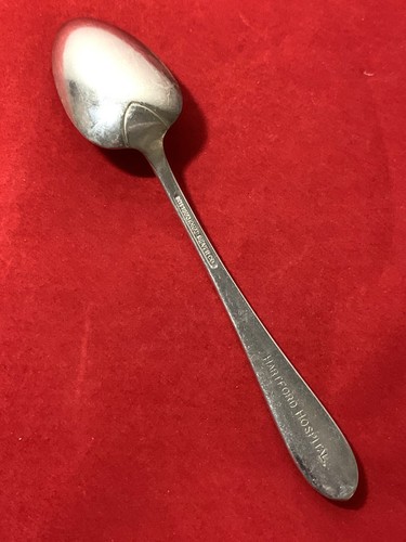 Vintage HARTFORD HOSPITAL Silverplate Teaspoon International Silver - Picture 5 of 7