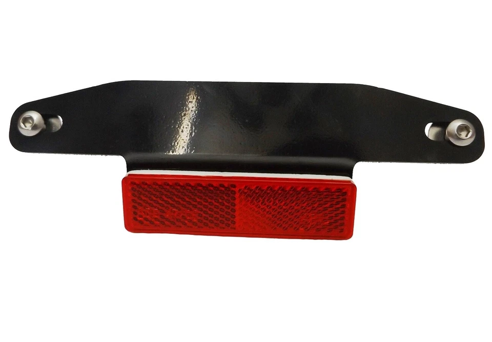 ADR approved red reflector & mounting bracket Mustard Bikes - image 3 of 4