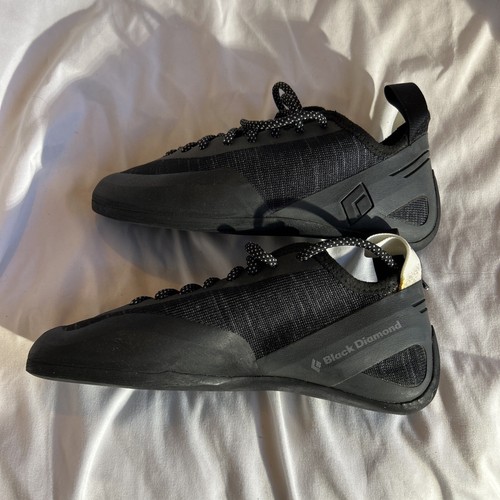 Black Diamond Momentum Lace Climbing Shoe Mens Size US 6, EUR 38 Black/Anthrcite - Picture 7 of 12