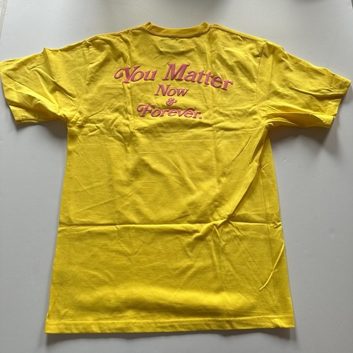 Demetrius Harmon "You Matter Now & Forever" Sunflower Yellow T-Shirt - Medium - Picture 5 of 5