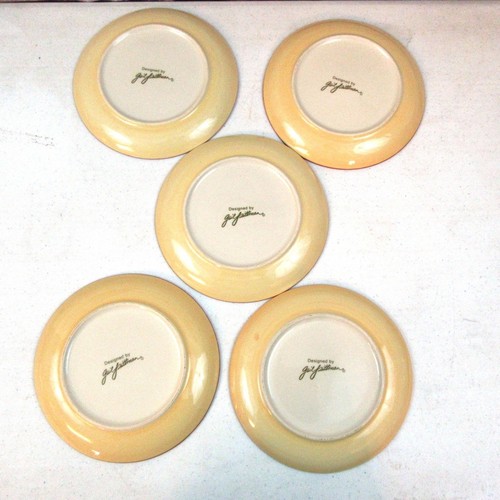 Siena by Gail Pittman 7-7/8" Salad plates EUC set of 5 - Picture 4 of 6
