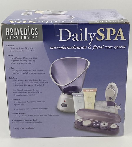 NEW Homemedics Model SK-DAI Daily Spa Microdermabrasion & Facial Care System  - Picture 3 of 4