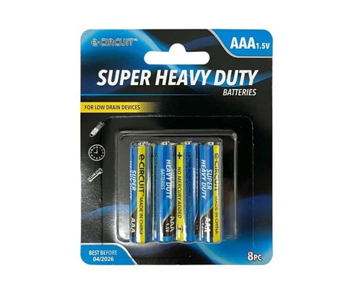 E-circuit Size AAA Battery Super Heavy Duty Batteries FREE SHIPPING 💯